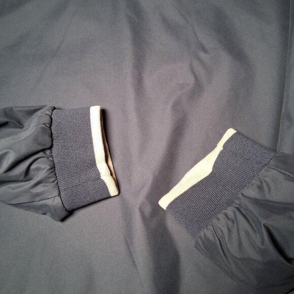 AIRBUS Windbreaker Wind Shirt XL Blue V Neck Pullover Airplane Aviation Flight - Picture 8 of 10